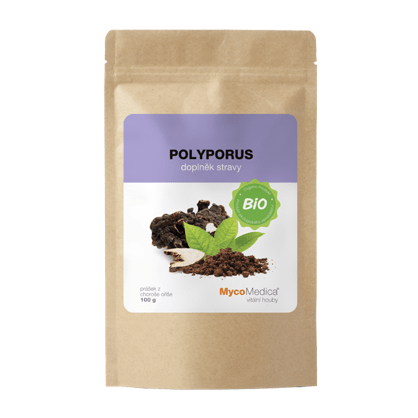 BIO Polyporus prášok 100g Odvodňuje organizmus