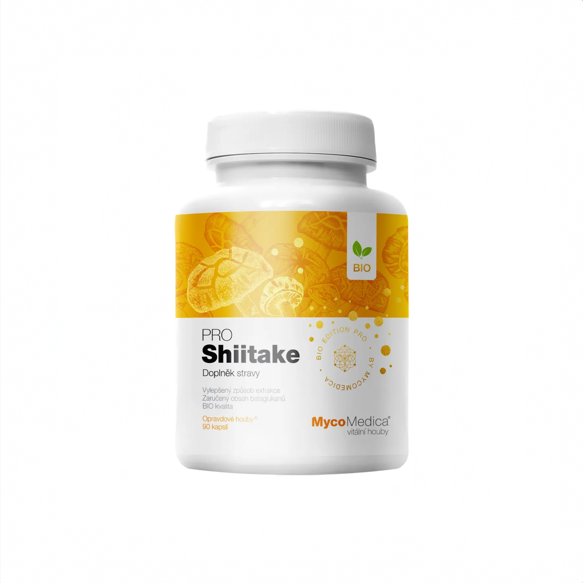 MycoMedica Shiitake PRO 90 pflanzliche Kapseln