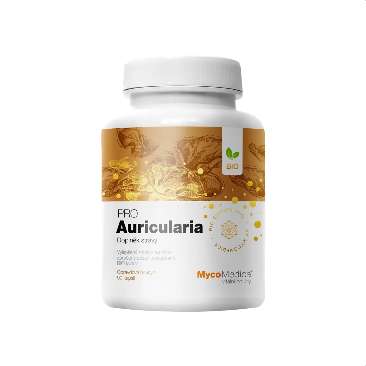 MycoMedica Auricularia PRO 90 pflanzliche Kapseln