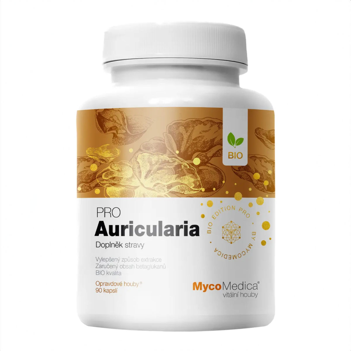 MycoMedica Auricularia PRO 90 pflanzliche Kapseln
