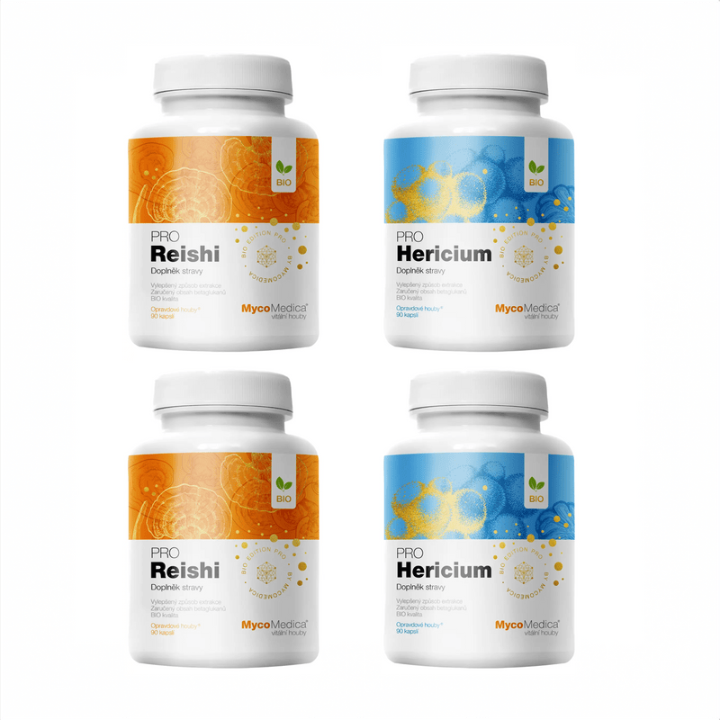 MycoMedica Reishi PRO und Hericium PRO