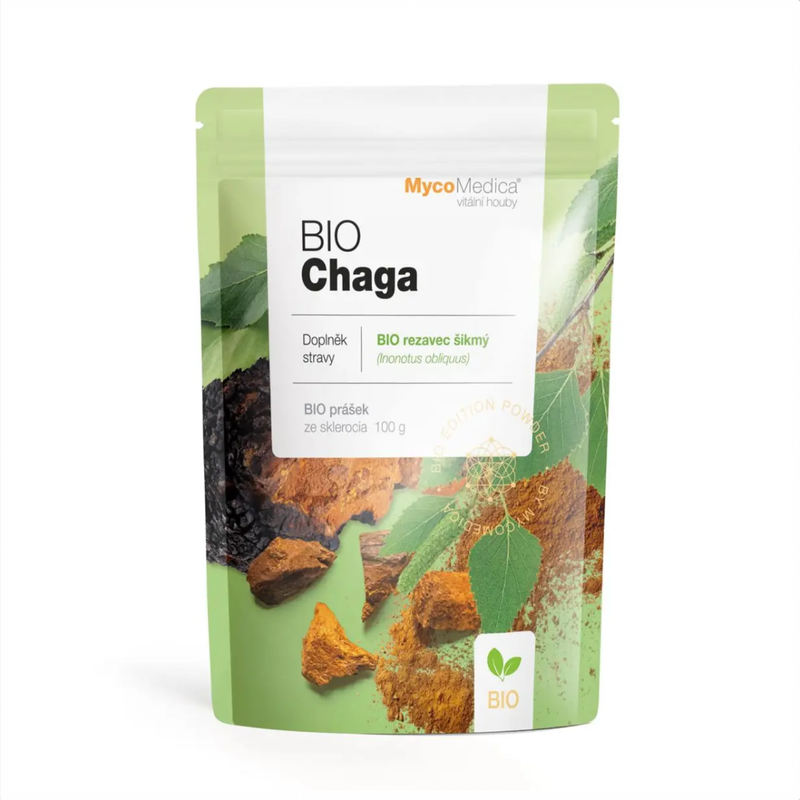 MycoMedica BIO Chaga als Pulver 100 g