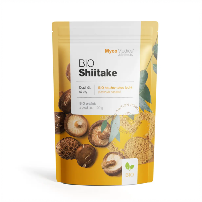 MycoMedica BIO Shiitake als Pulver 100 g