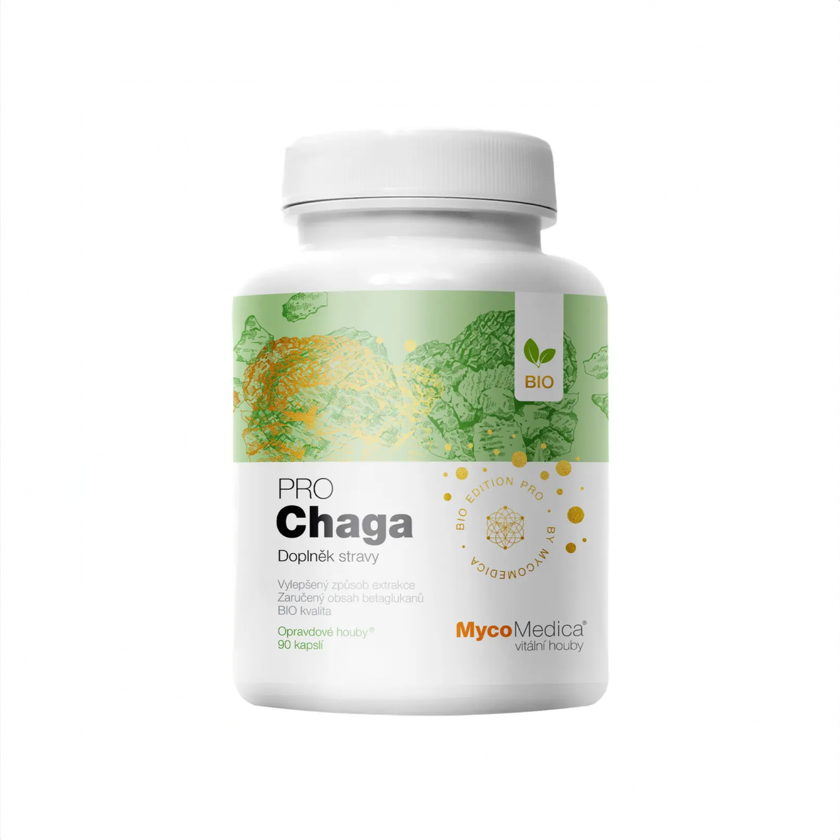MycoMedica Chaga PRO 90 pflanzliche Kapseln
