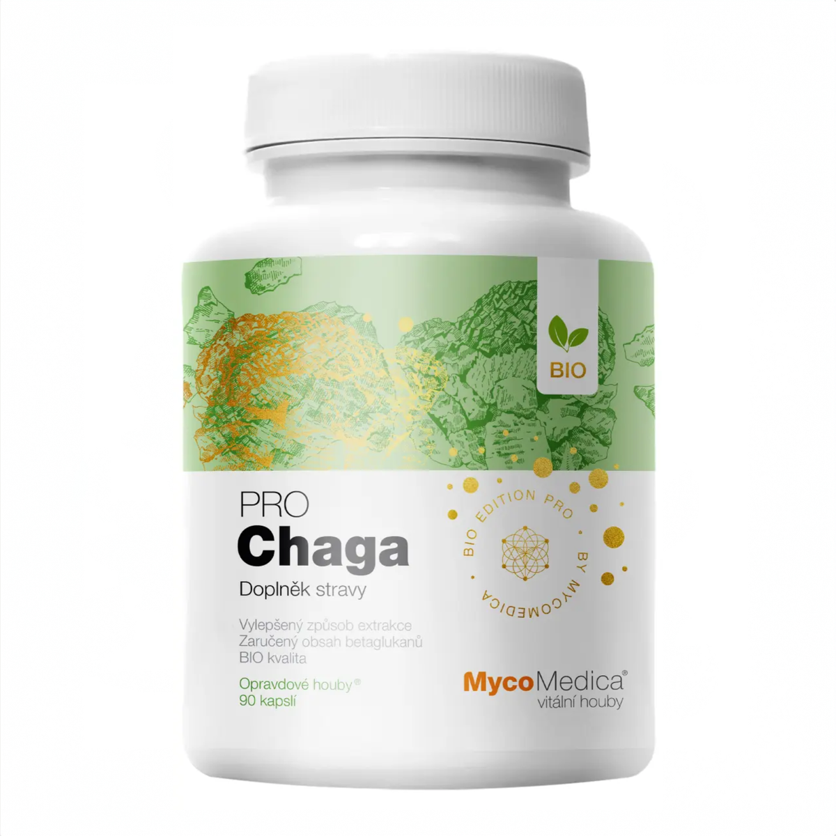 MycoMedica Chaga PRO 90 pflanzliche Kapseln