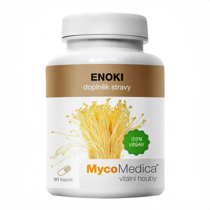 MycoMedica Enoki 90 pflanzliche Kapseln