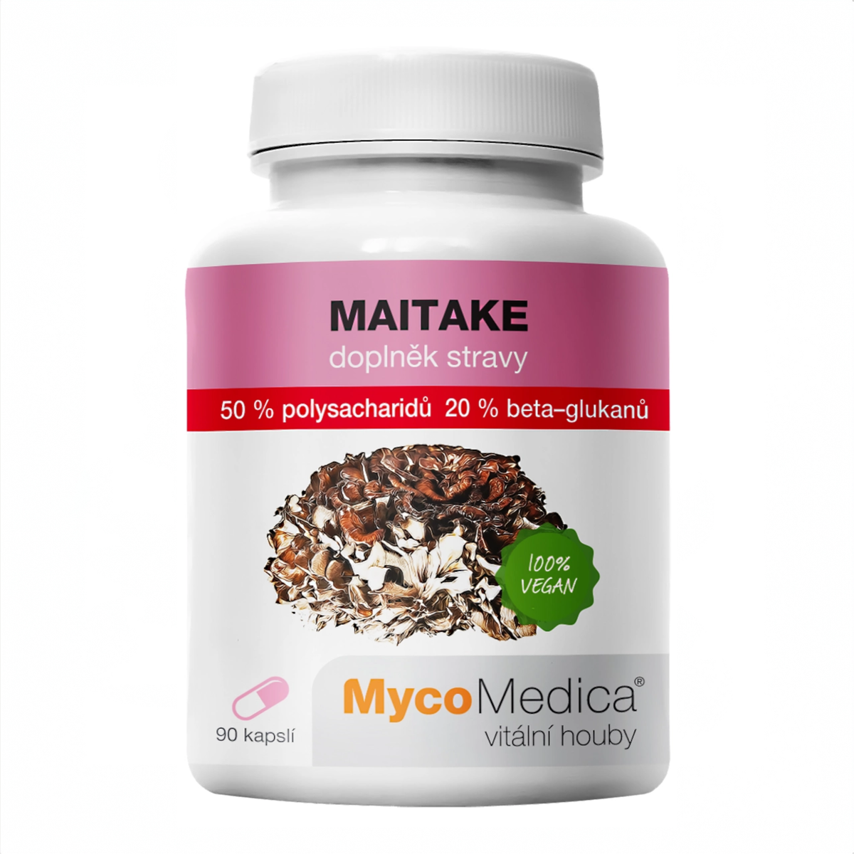 MycoMedica Maitake 50% 90 vegetable capsules