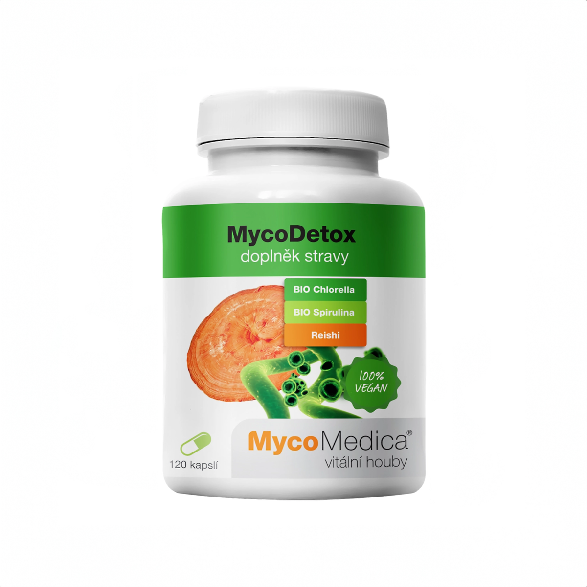Mycomedica MycoDetox 120 pflanzliche Kapseln
