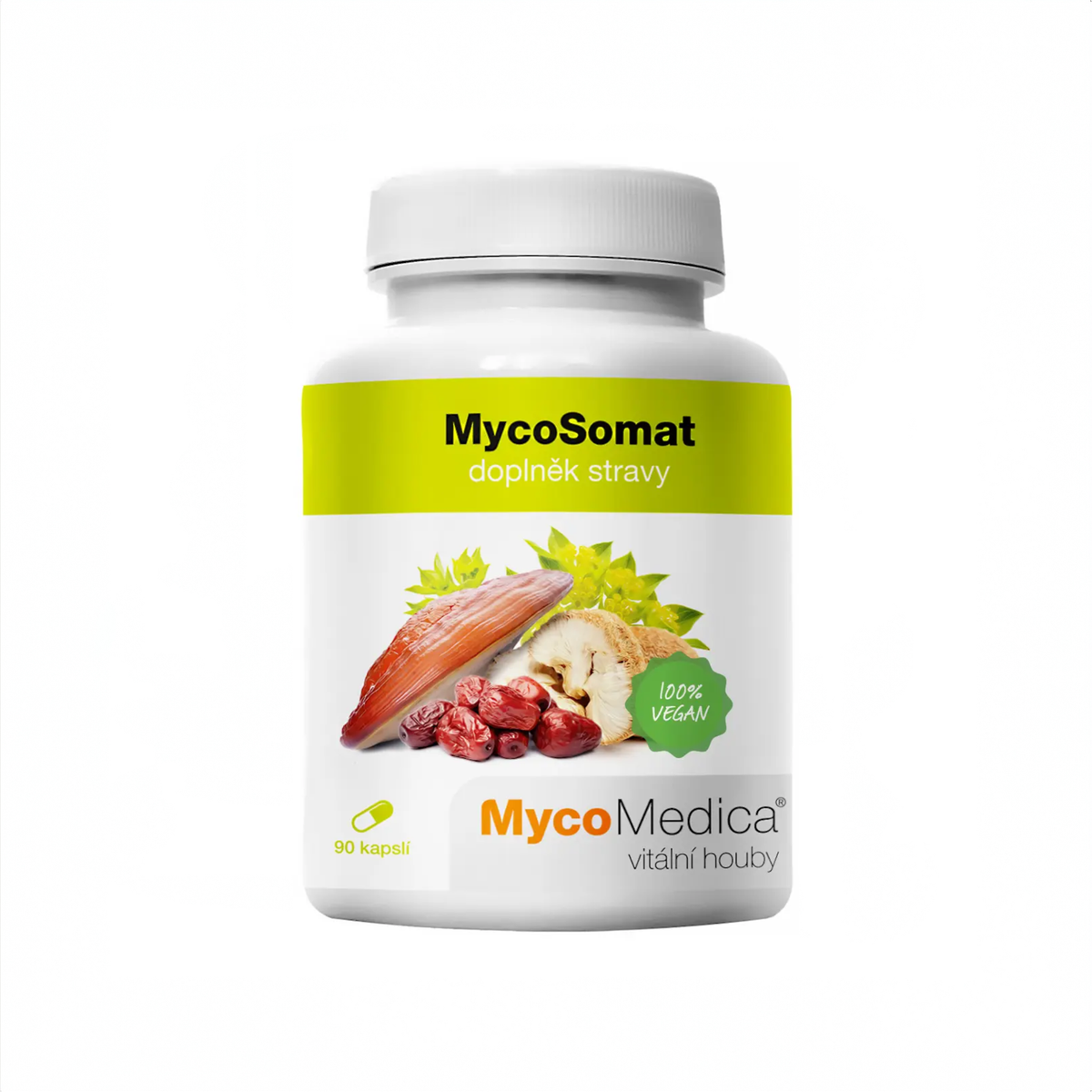 Mycomedica MycoSomat 90 pflanzliche Kapseln