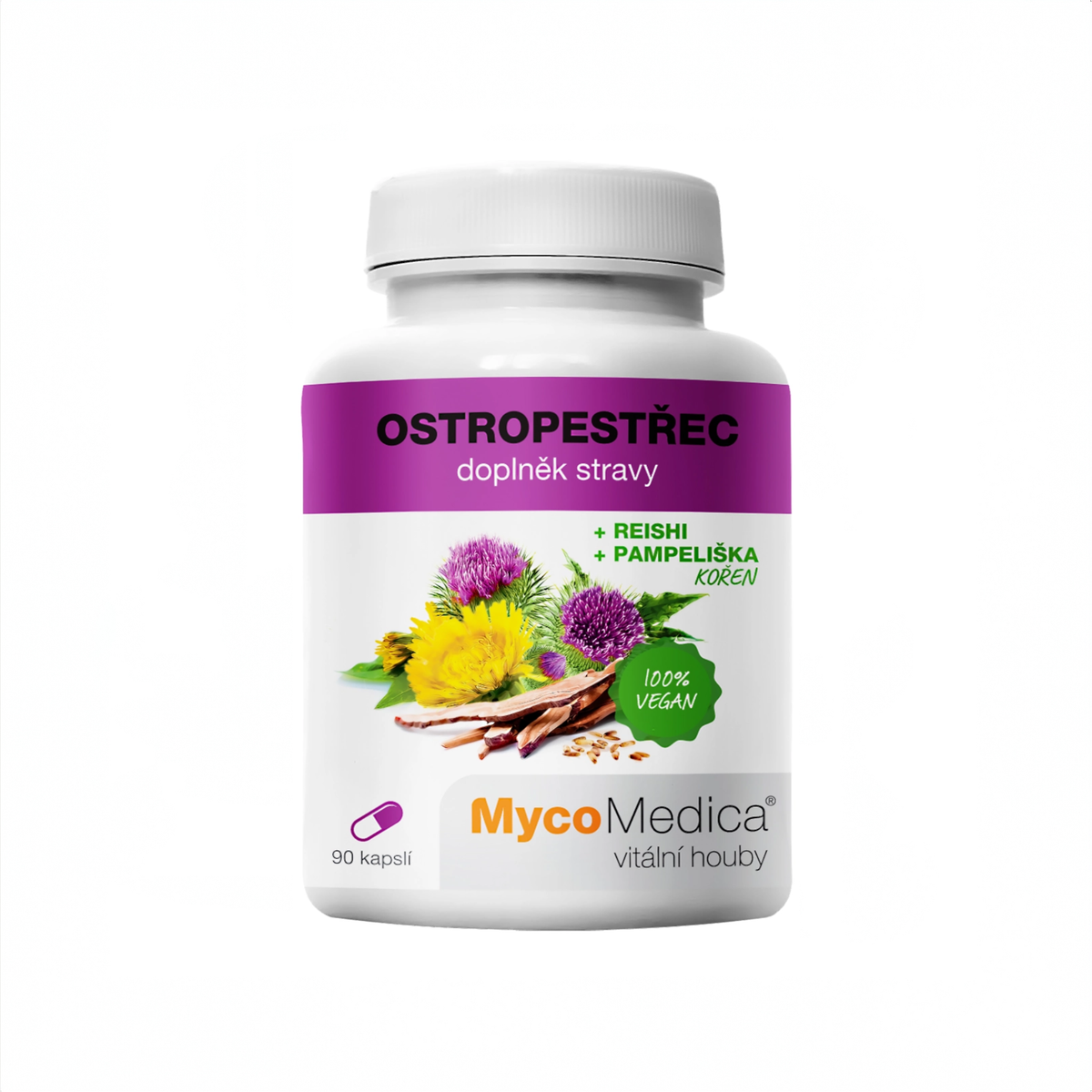 MycoMedica Mariendistel 90 pflanzliche Kapseln
