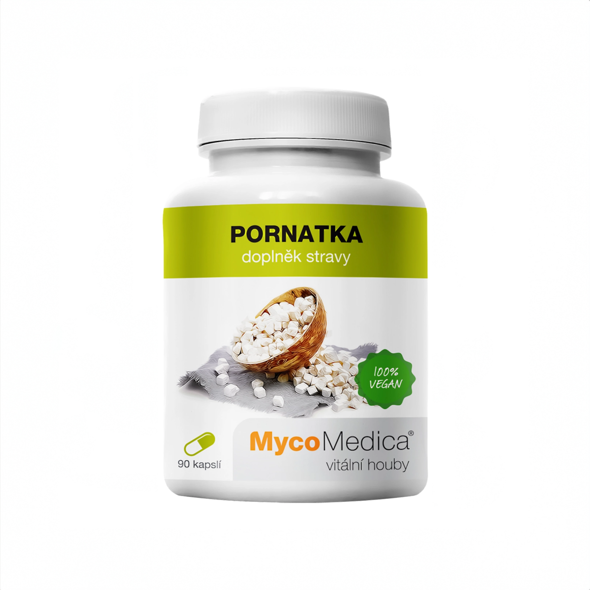 MycoMedica Pornatka 90 pflanzliche Kapseln