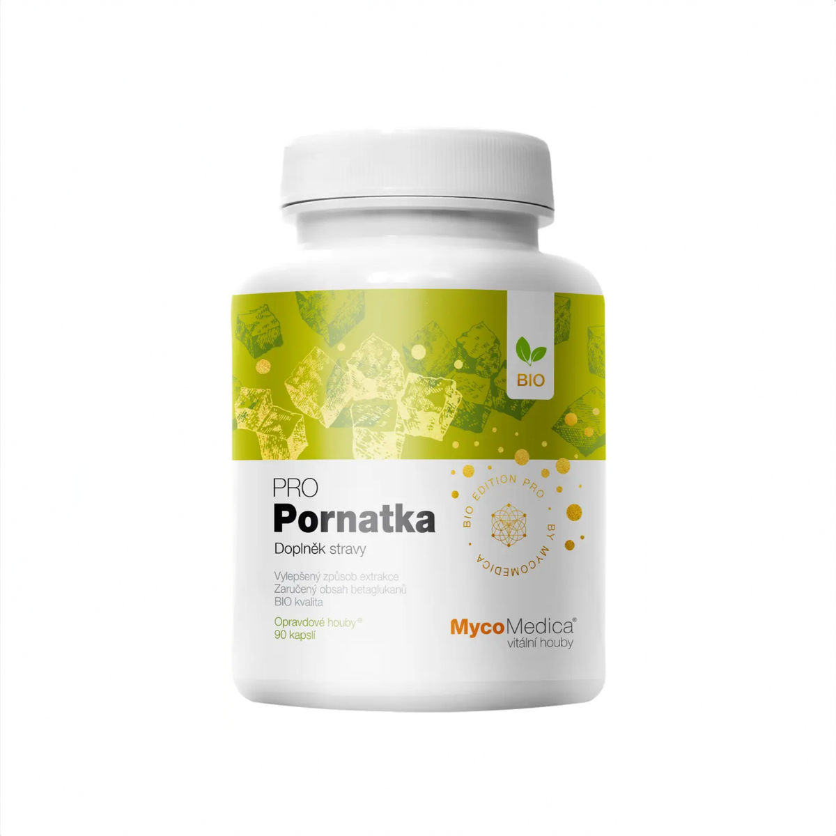 MycoMedica Pornatka PRO 90 pflanzliche Kapseln