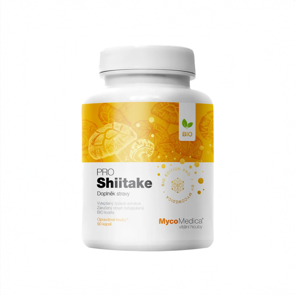 MycoMedica Shiitake PRO 90 pflanzliche Kapseln