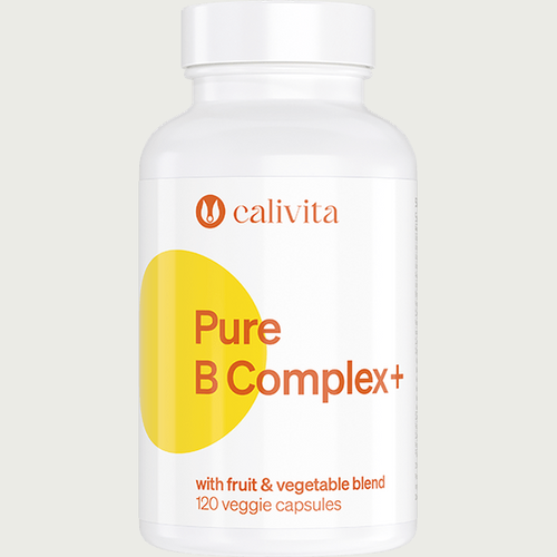 Calivita B Complex+ Pure 120 vegetariánskych kapsúl
