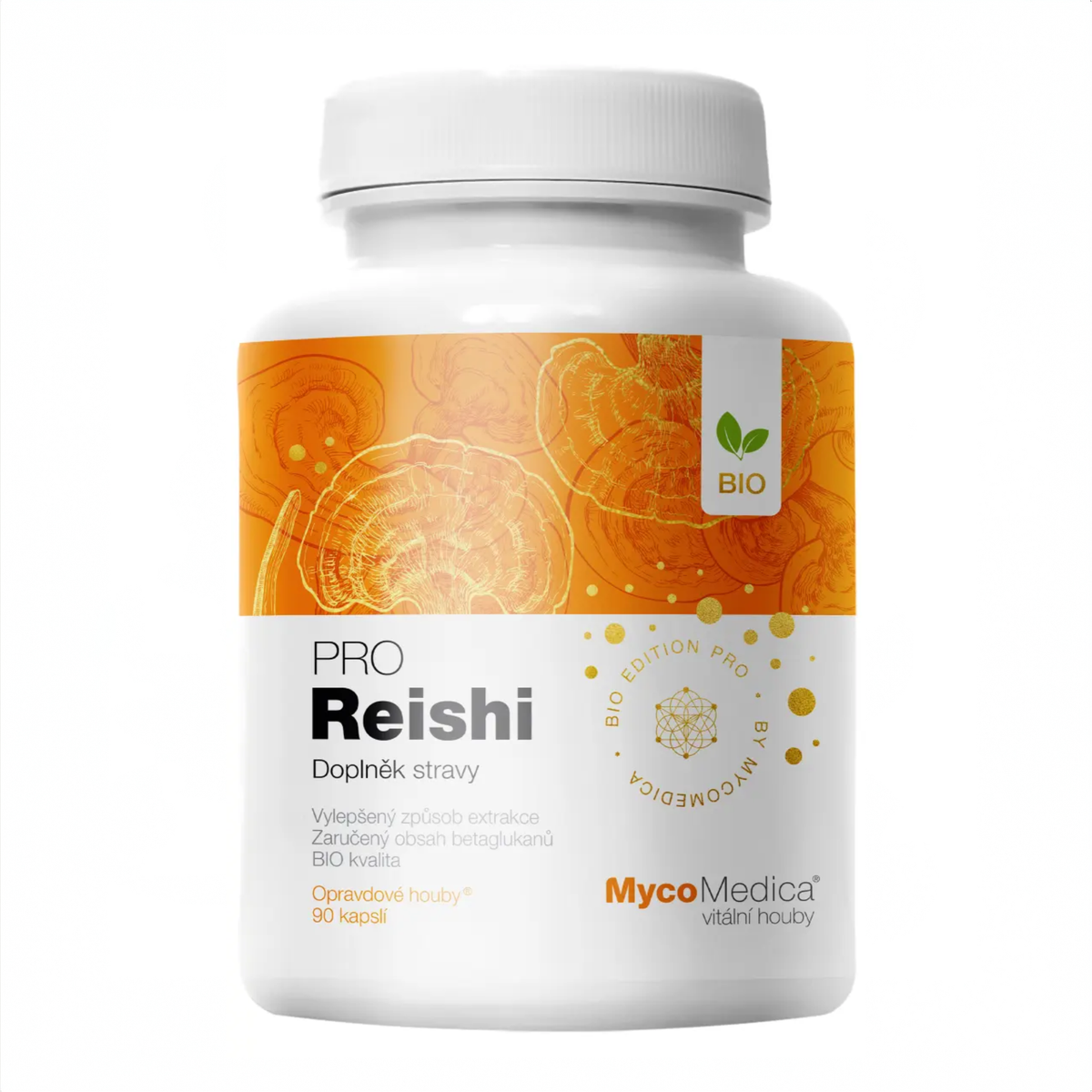 Reishi PRO MycoMedica 90 rastlinných kapsúl